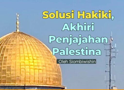 Solusi Hakiki, Akhiri Penjajahan Palestina