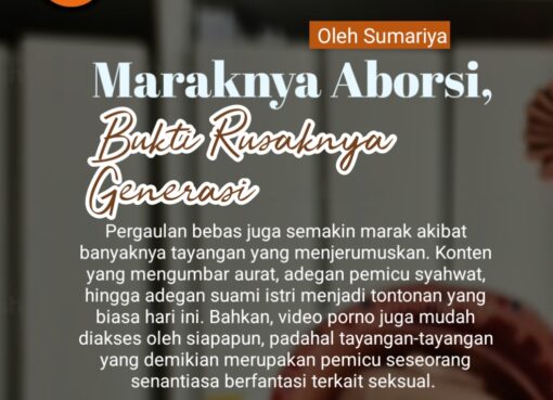 Maraknya Aborsi, Bukti Rusaknya Generasi