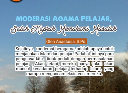 Moderasi Beragama Pelajar, Salah Kaprah Memahami Masalah