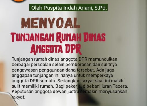 Menyoal Tunjangan Rumah Dinas Anggota DPR
