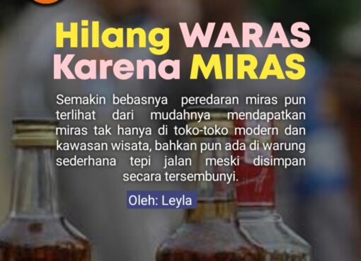 Hilang Waras, Karena Miras