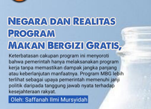 Negara dan Realitas Program Makan Bergizi Gratis