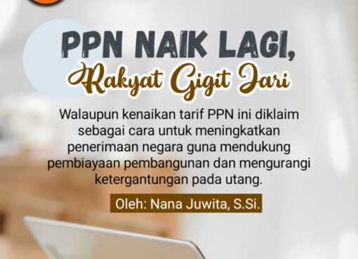 PPN Naik Lagi, Rakyat Gigit Jari