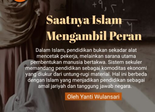 Saatnya Islam Mengambil Peran