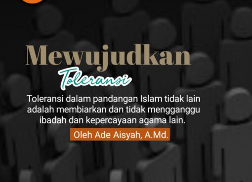 Mewujudkan Toleransi