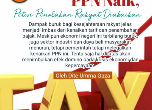PPN Naik, Petisi Penolakan Rakyat Diabaikan