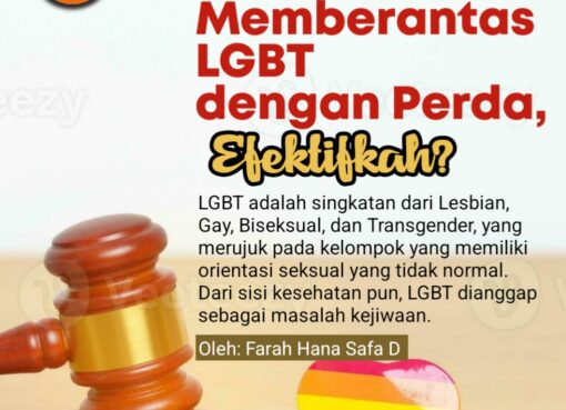 Memberantas LGBT dengan Perda, Efektifkah?