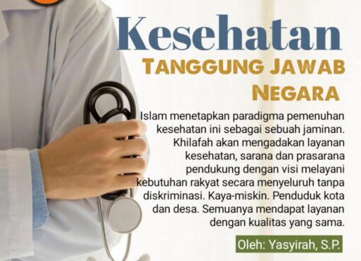 Kesehatan Tanggung Jawab Negara