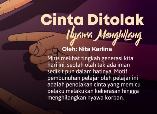 Cinta Ditolak, Nyawa Menghilang