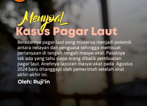 Menyoal Kasus Pagar Laut