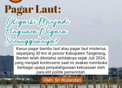 Pagar Laut, Oligarki Menjadi Penguasa Negara Sesungguhnya