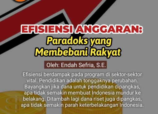 Efisiensi Anggaran: Paradoks yang Membebani Rakyat