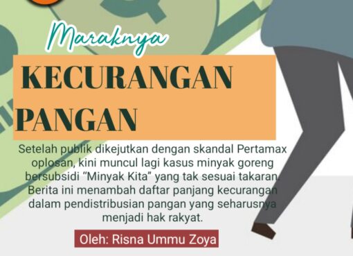 Maraknya Kecurangan Pangan