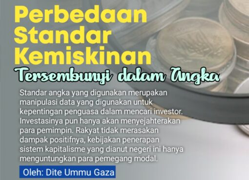 Perbedaan Standar Kemiskinan, Tersembunyi dalam Angka