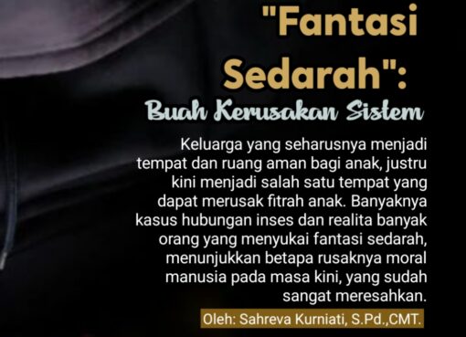 “Fantasi Sedarah”: Buah Kerusakan Sistem