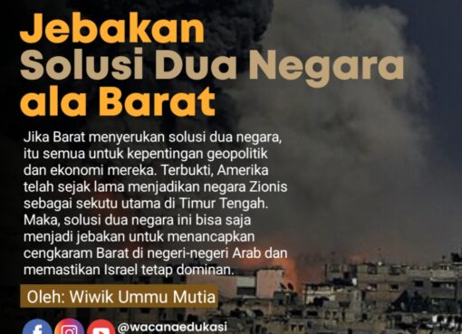 Jebakan Solusi Dua Negara ala Barat