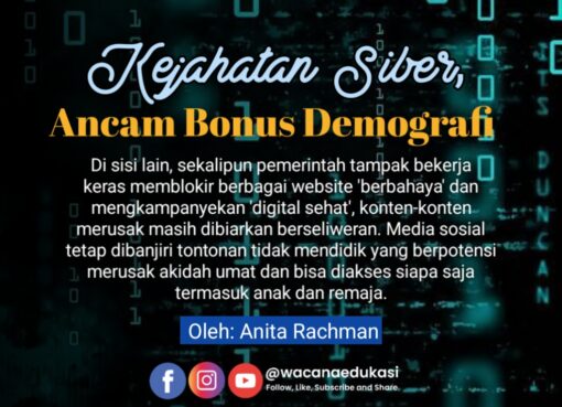 Kejahatan Siber Ancam Bonus Demografi