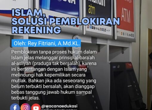 Islam, Solusi Pemblokiran Rekening